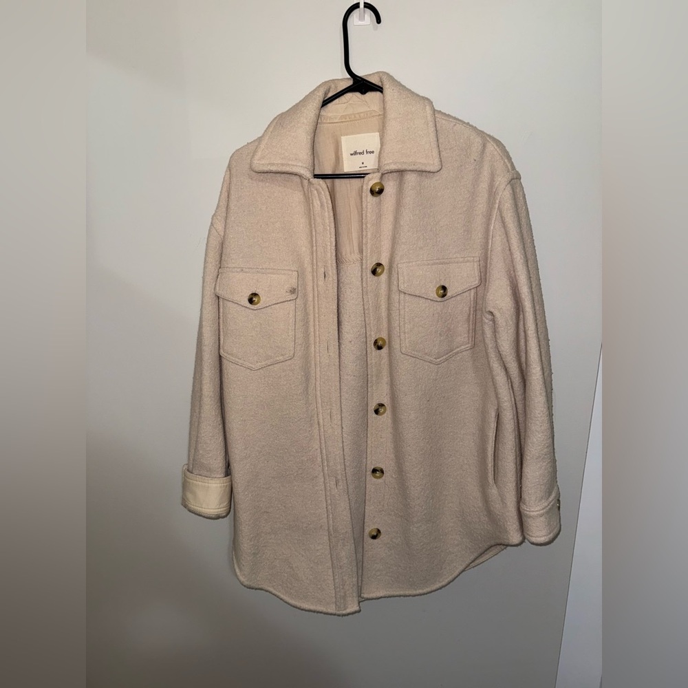 Aritzia Wilfred Ganna Jacket in Bone